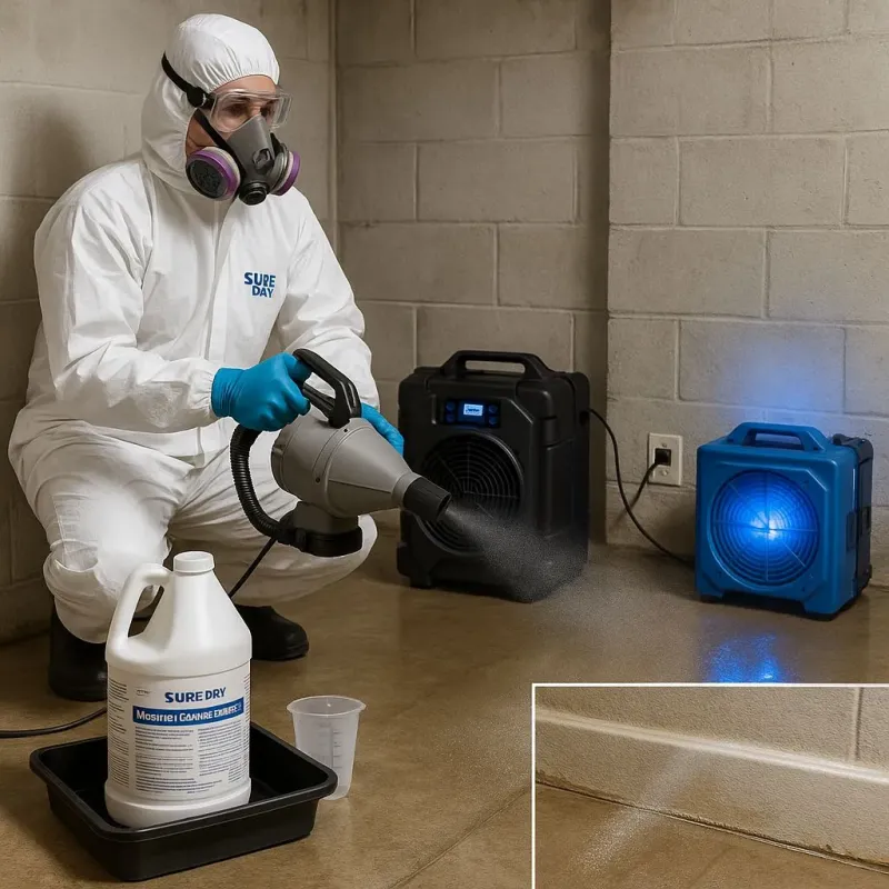 Sanitization and Odor Removal process in Chesterfield County, VA