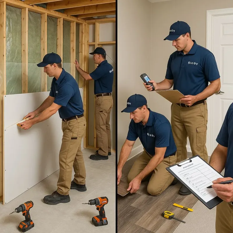 Repairs and Reconstruction process in Chesterfield County, VA